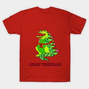 Merry Christmas Dragon T-Shirt